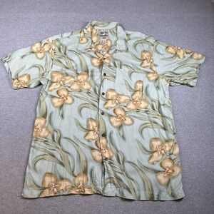 Steve & Barry's Classic Hawaiian Rayon Shirt XL – Made‎ in Kenya Tropical